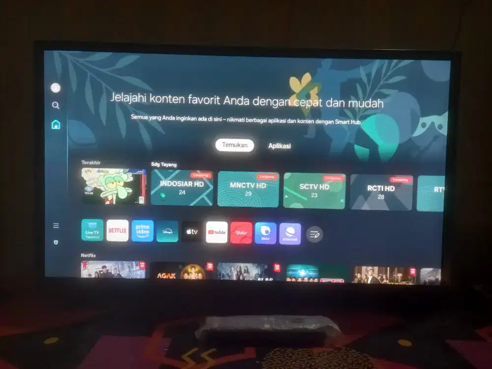 Dijual tv samsung H5000F 32inc smart tv