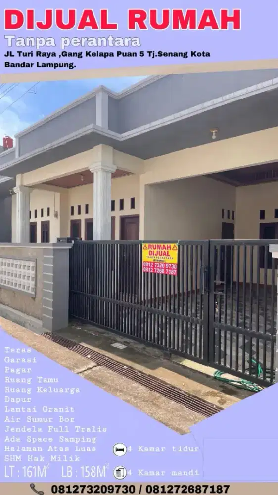 Dijual rumah siap huni