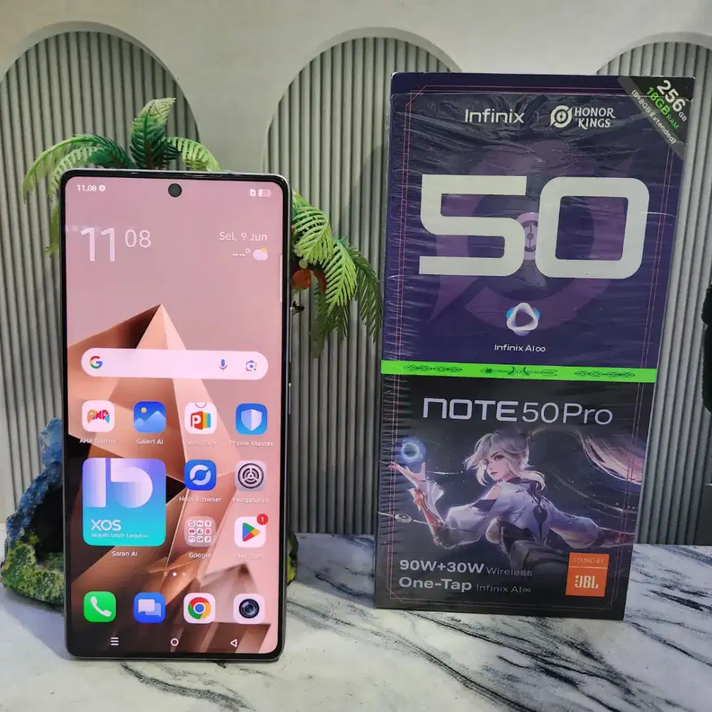 INFINIX NOTE 50 PRO || 8/256 || SECOND / BEKAS