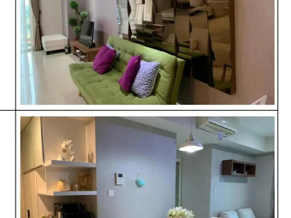 Terbaik, Termurah dan Ternyaman Dijual Murah Apartemen Casa Grande Residence 3+1 Bedroom Full Furnished Access Direct Mall Kota Kasablanka