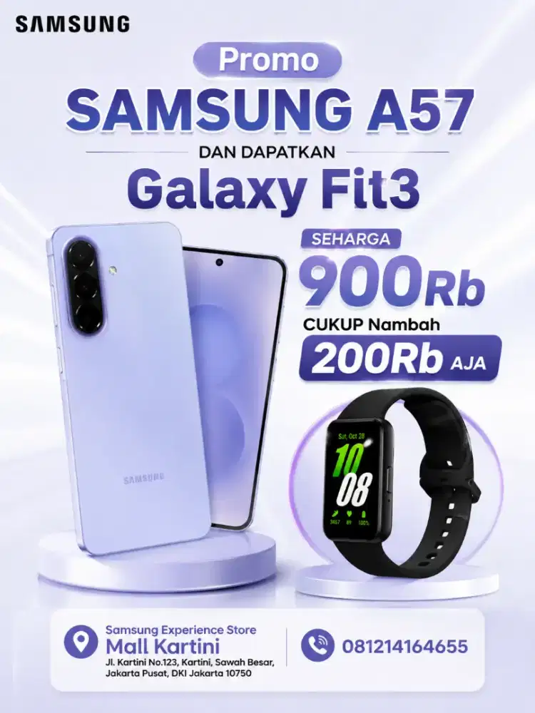 Promo Tebus Murah Samsung A57 5G Tebus 200Rb Bisa Dapet Fit3