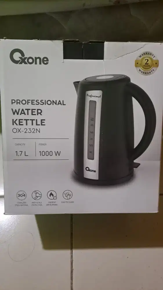 Oxone Teko Listrik Ox-232N/Pemanas Air 1,7Liter