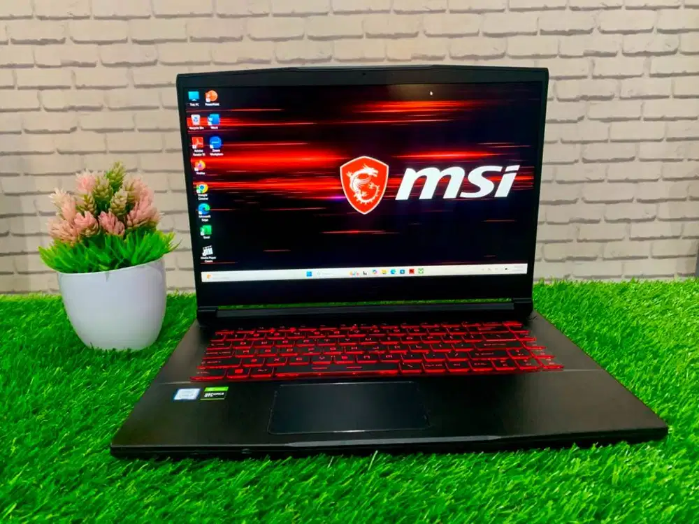 MSI GF63 Thin 9SCSR Intel Core i7-9750H/ RAM 8GB/ SSD 512GB/ 15,6′′FHD