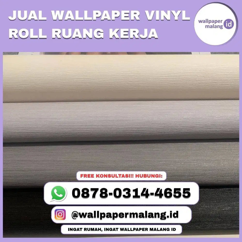 JUAL WALLPAPER VINYL ROLL RUANG KERJA