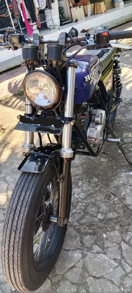 Japstyle Brat Style Honda Tiger 1994 Custom Klasik Vintage 200cc