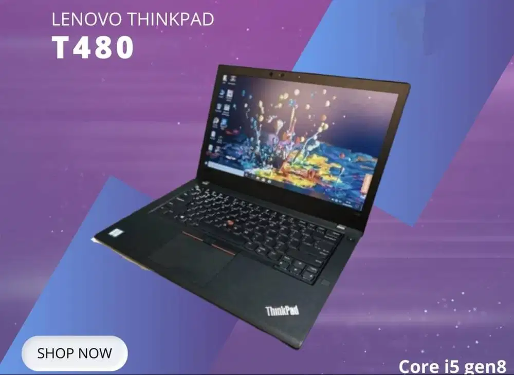 Laptop Lenovo Thinkpad T480 Core i5-8350u Ram DDR4 14inch N-RV