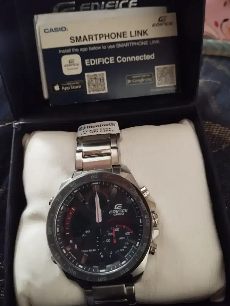 jam tangan Casio Edifice ECB-900DB-1A Original