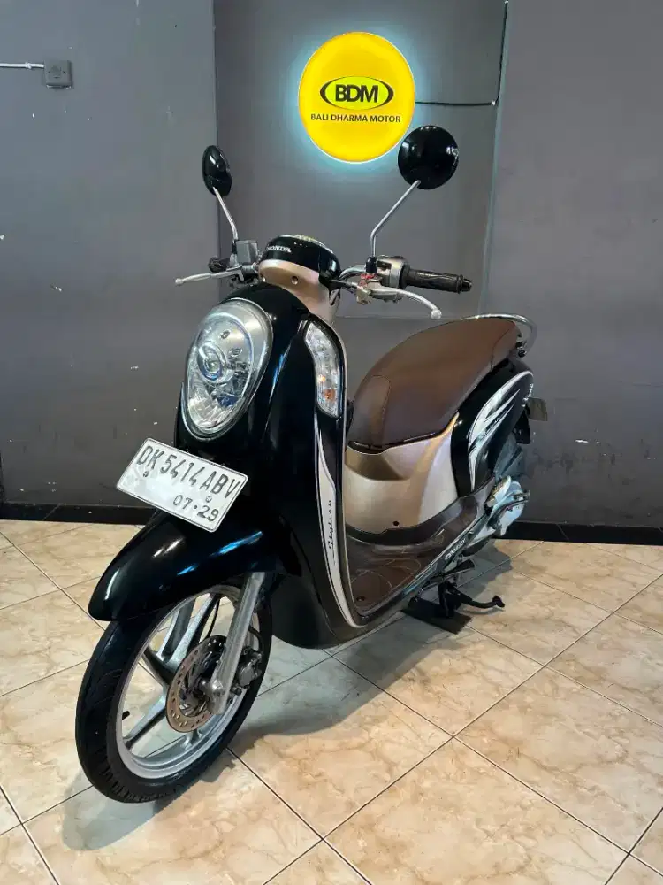 HONDA SCOOPY FI TAHUN 2014 PAJAK HIDUP SURAT LENGKAP