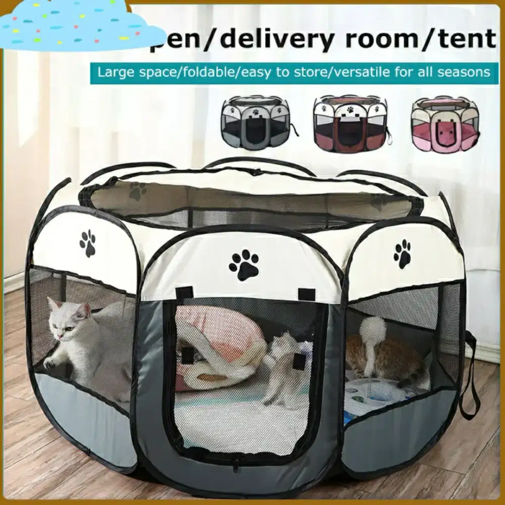 Kadang Portable Kucing Anjing Binatang Peliharan kesayangan Ada ukuran