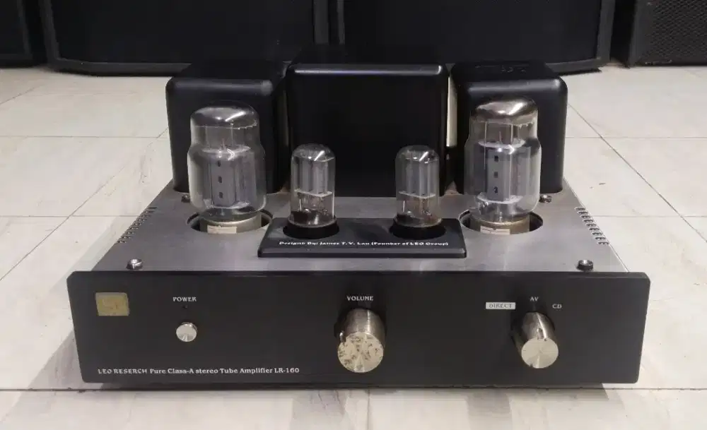 1 Set Ampli TUBE AR LR-160 Sama Sepasang Speaker JBl Arena