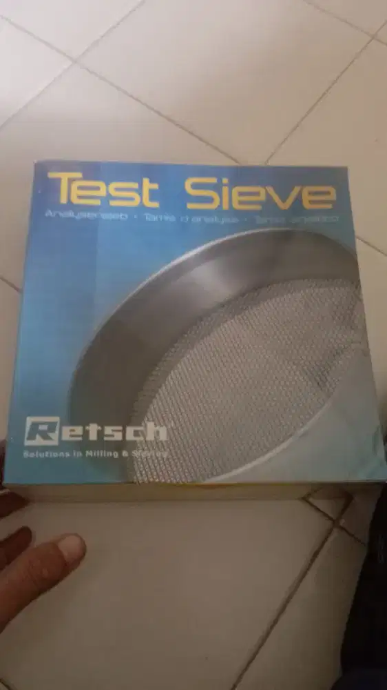 Saringan sampel test sieve