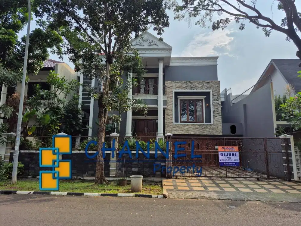 Jual Rumah Modern Klasik Full Furnished Siap Huni BSD Puspita Loka