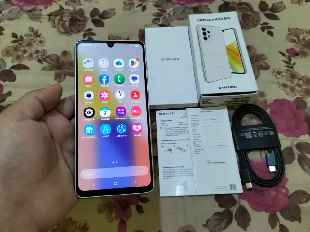 BU SAMSUNG GALAXY A33 5G RAM 8GB  /128GB 5G AMOLED 6,4in 48MP ada NFC