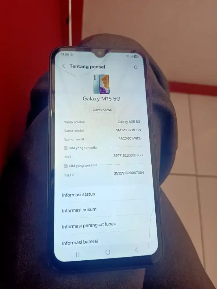 HP SAMSUNG GALAXY M15 6/128GB