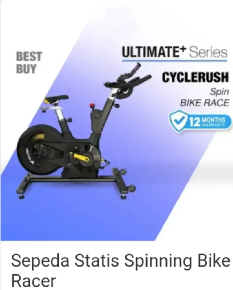 Sepeda Statis Spinning Bike Racer