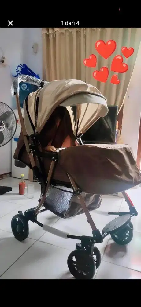 Stroller ayunan multifungsi anak