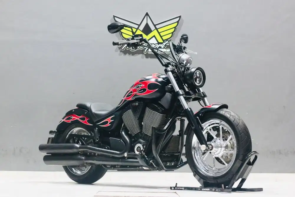 Victory High-Ball 1750 mulus Triumph Fatboy ultra classic sportster 48
