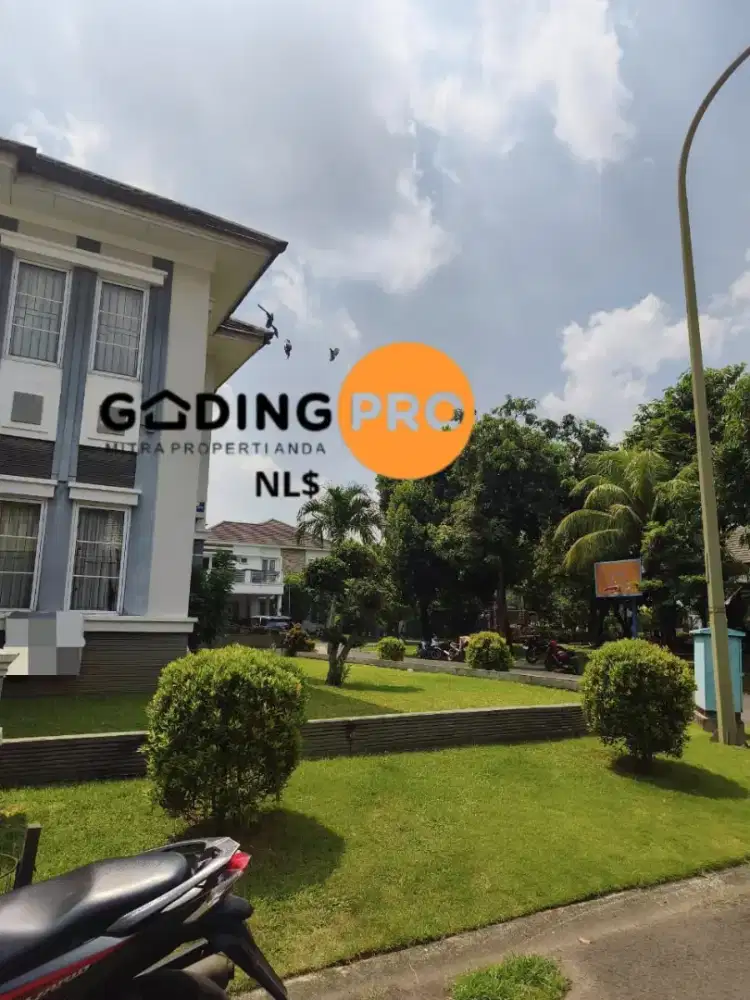 DIJUAL RUMAH 2 LANTAI HOEK SIAP HUNI DI KOTA WISATA CIBUBUR