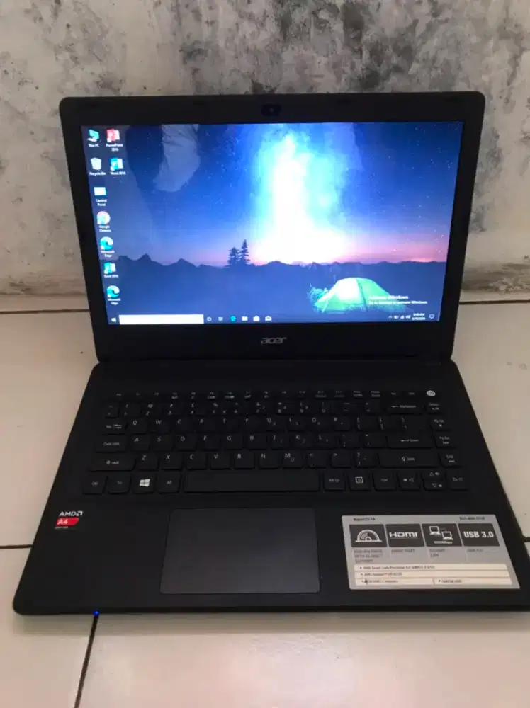Laptop Acer Aspire 14 black