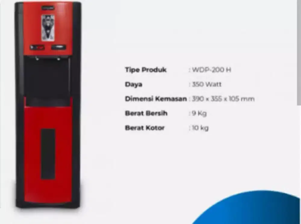 Miyako dispenser panas dan normal