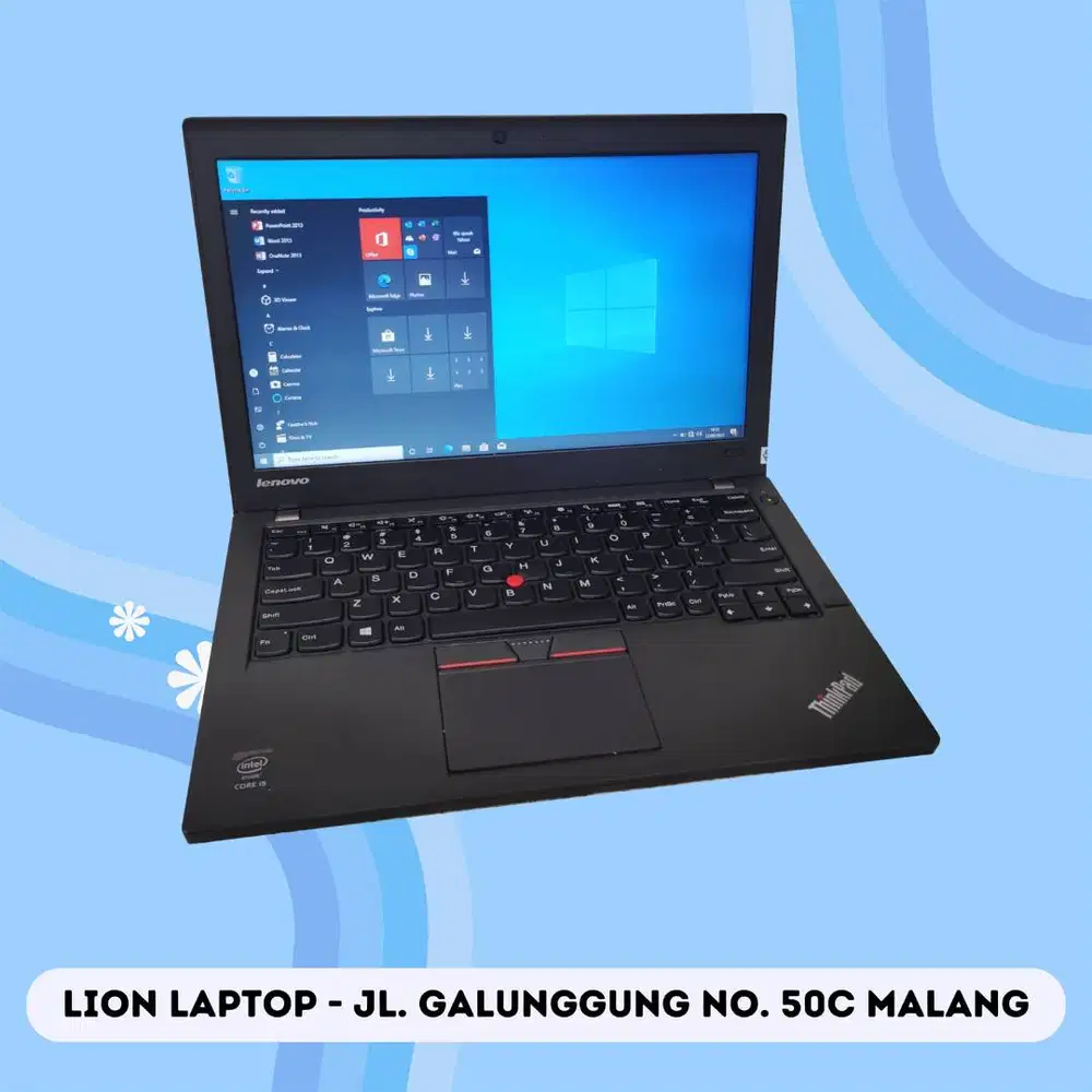 RAM 8GB SSD 256GB Core i5 Lenovo Thinkpad X250 [10|06]