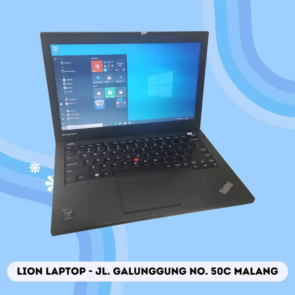 RAM 8GB SSD 256GB Core i5 Murah Lenovo Thinkpad X240 [10|06]