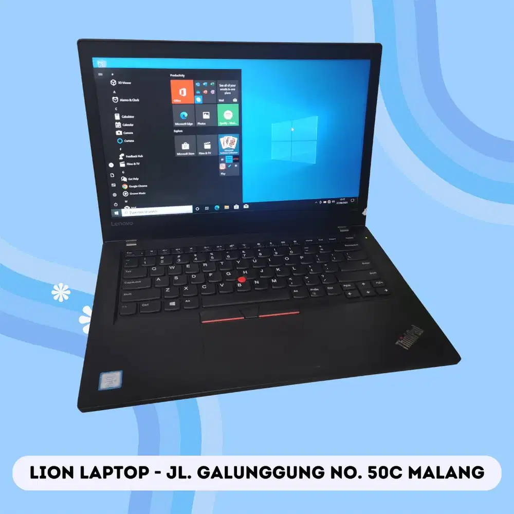 RAM 8GB Core i5 Gen7 Touchscreen SSD 256GB Lenovo Thinkpad T470 [10|06