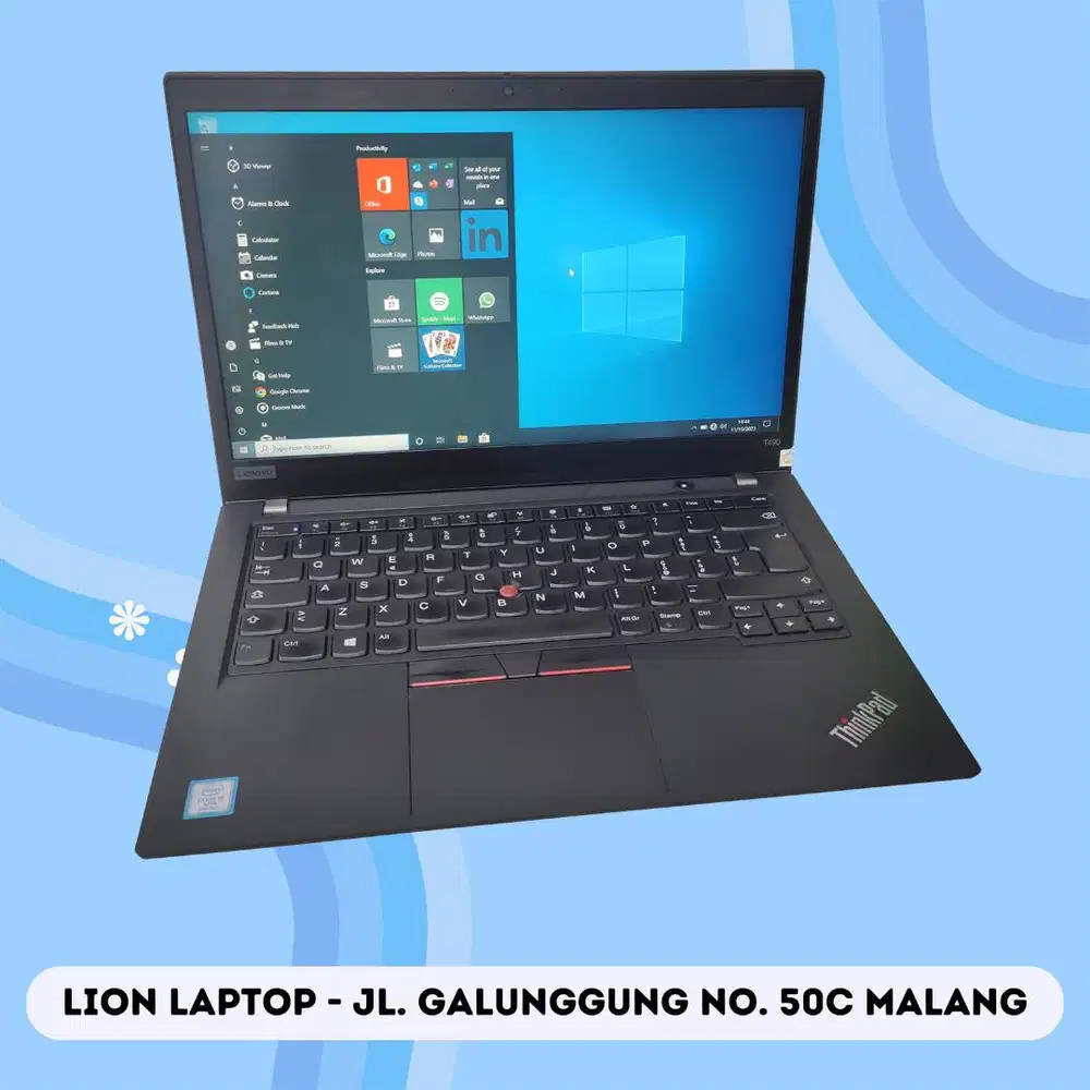 RAM 16GB i5 Gen 8 SSD 256GB Lenovo Thinkpad T490 [10|06]