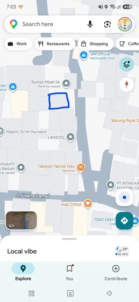 Tanah SHM 93m2 Super Strategis, Hanya 1,7 km ke TOD M1 Bandara Soetta!