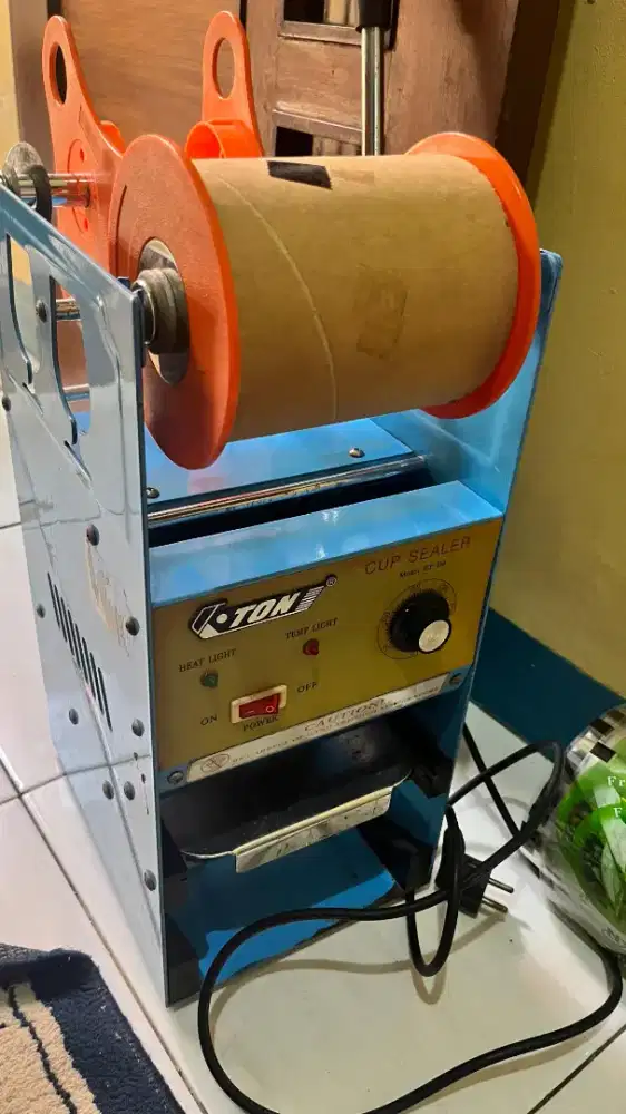 Cup Sealer ( Penutup Cup Plastik )