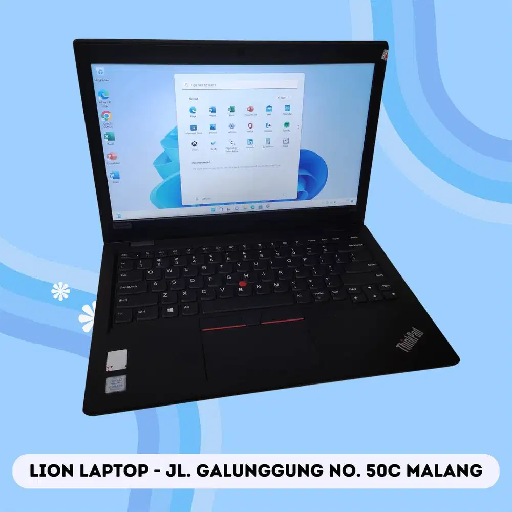 Core i5 Gen 8 RAM 8GB SSD 256GB Lenovo Thinkpad L390 [10|06]