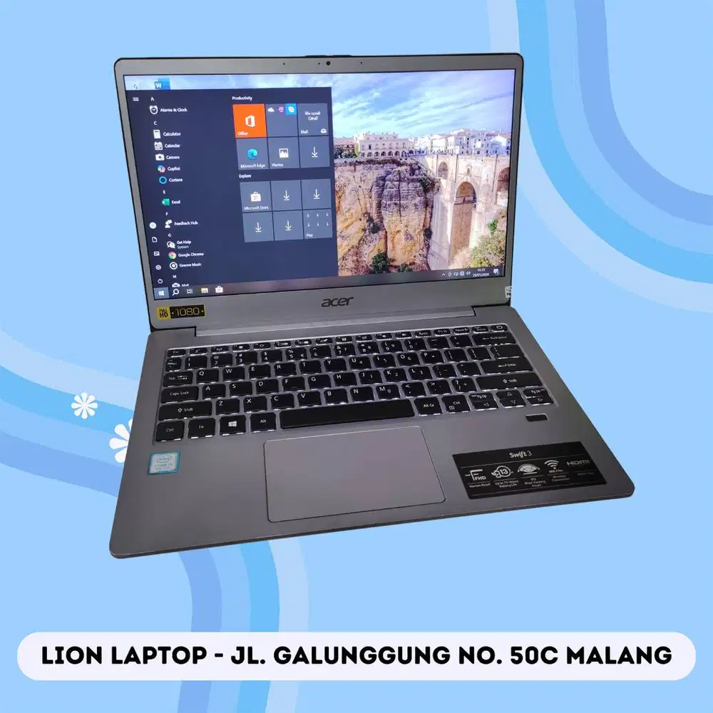 Super Slim Core i5 Gen 8 8/25 Acer Swift 3 SF313-51 [10|06]