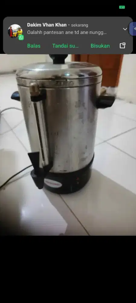 Alat Penyeduh Kopi dan Teh Merk AKEBONNO