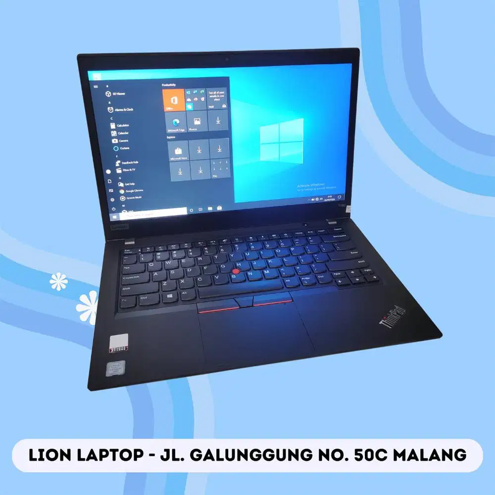 Core i7 gen 8 RAM 8GB SSD 256 Lenovo Thinkpad T490 [10|06]