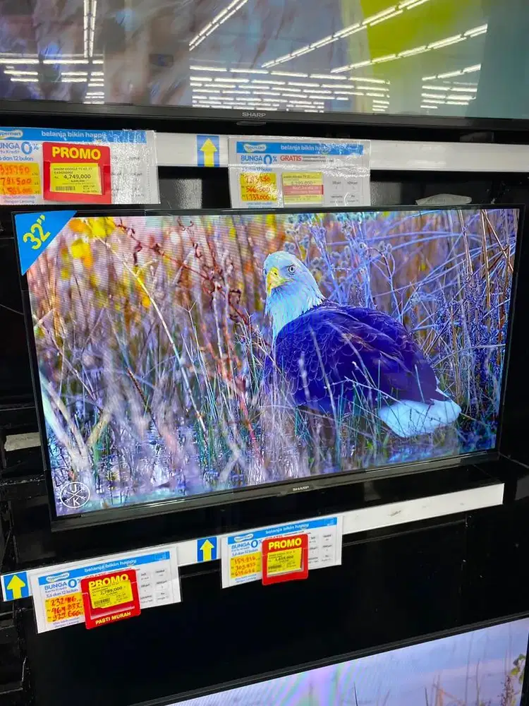 KREDIT TV SHARP BISA , SYARAT HANYA KTP