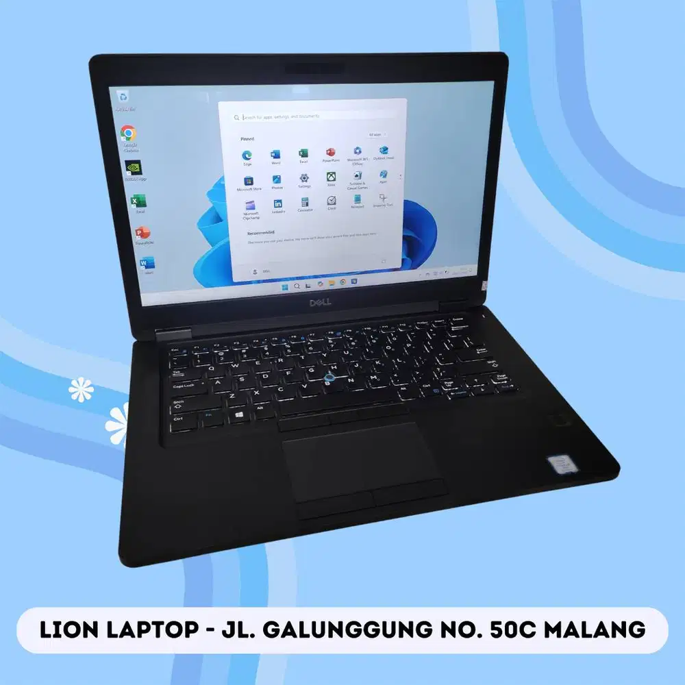Core i7 Double VGA RAM 8GB SSD Dell Latitude 5491 [10|06]