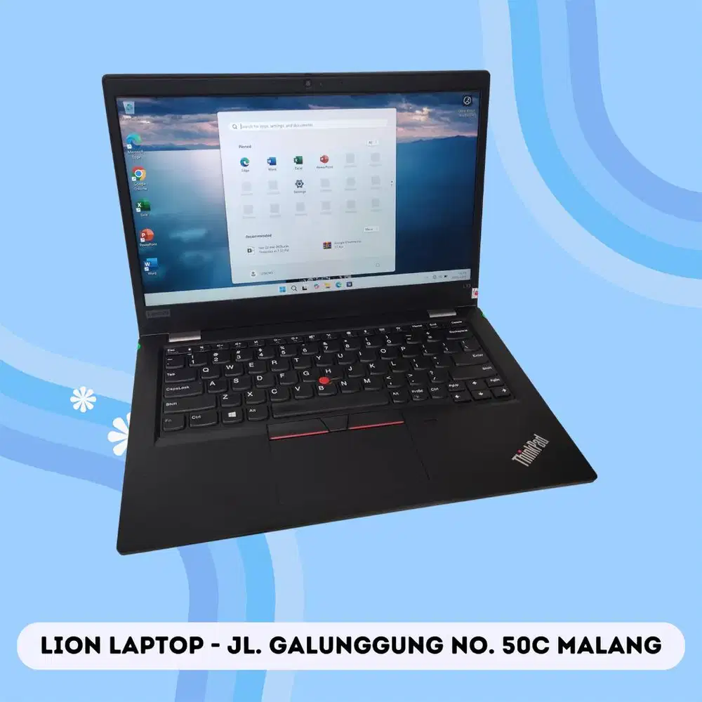i5 Gen 10 Slim RAM 8GB SSD 256GB Lenovo Thinkpad L13 [10|06]