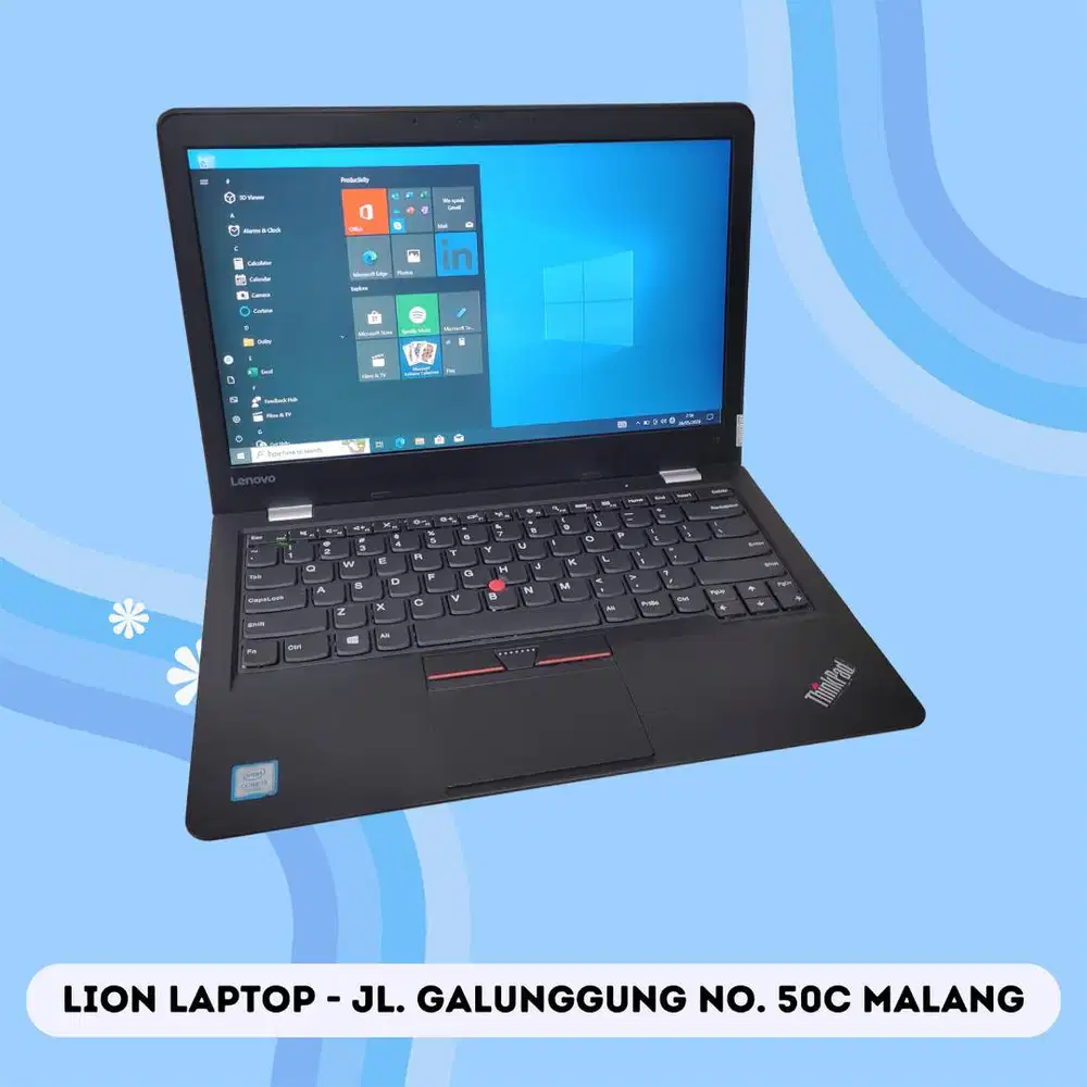 Core i3 Gen 7 Murah RAM 8GB SSD 256GB Lenovo Thinkpad 13 [10|06]