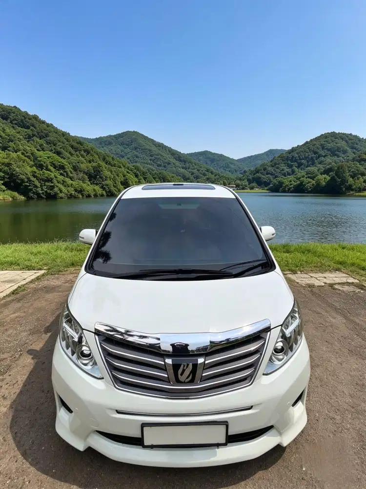 TOYOTA ALPHARD 2.4G 2011 AT AN SENDIRI JUAL CEPAT SIAP LUAR KOTA