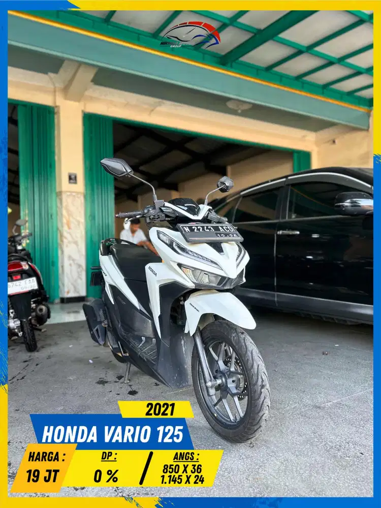 HONDA VARIO 125 2021 BEKAS RASA BARU BOSSKU HIKMAH MOTOR KEPUH MALANG