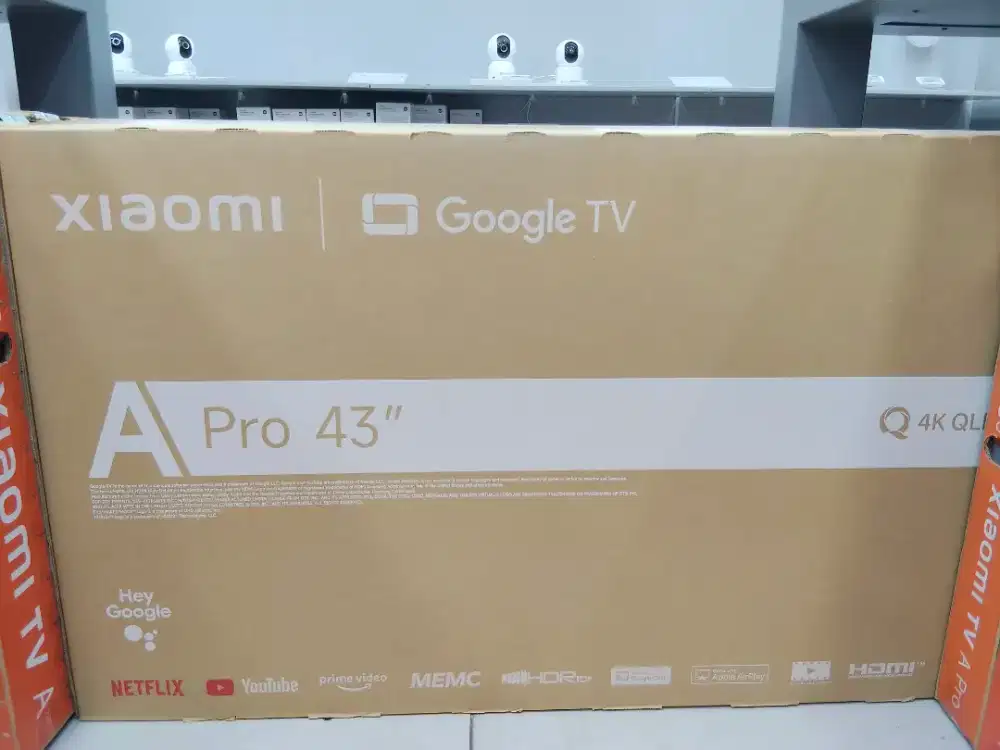 Xiaomi google tv Layar Qlead 43 inci 4K
