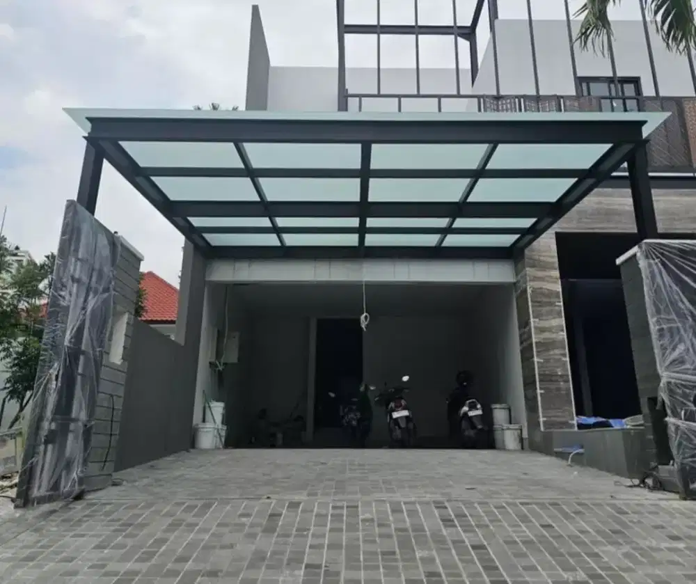 Canopy atap kaca