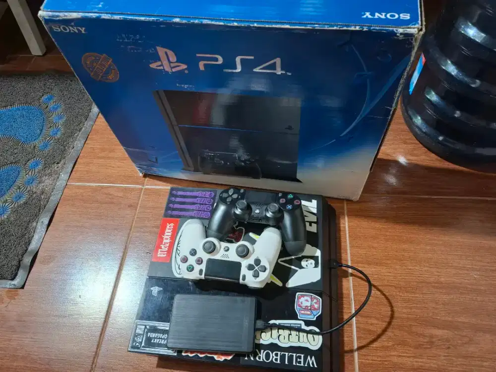 PS4 ORIGINAL 820gb FULLSET GAME PS 4 ONLINE OFFLINE