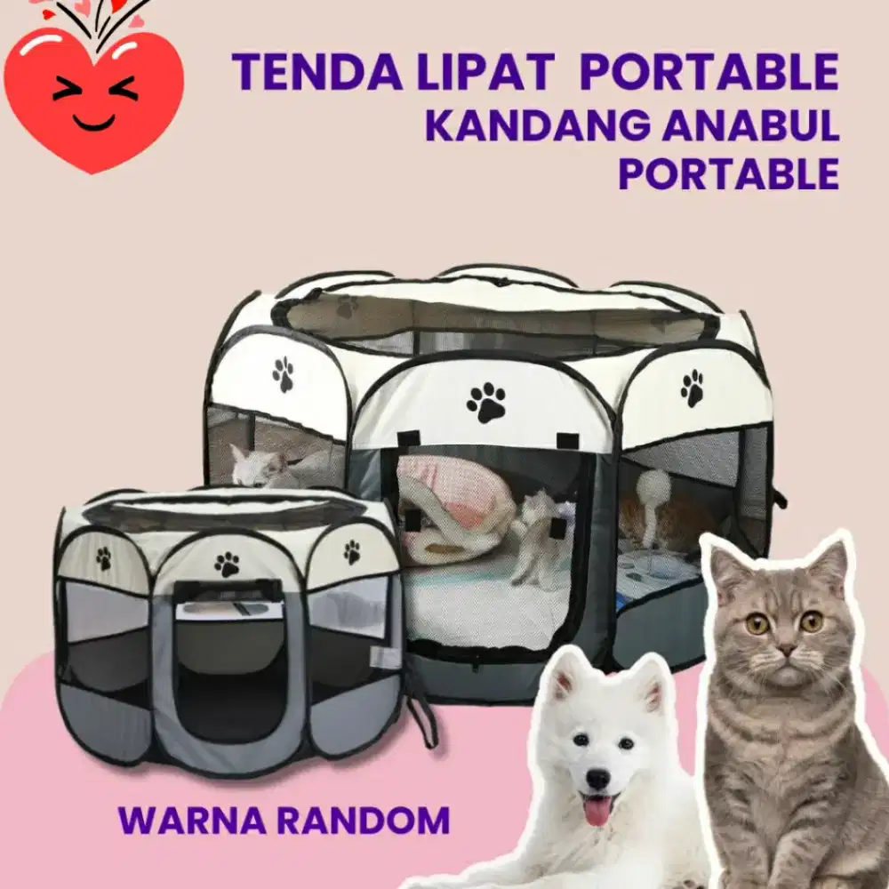 Kandang Kucing Anjing Anabul Hewan Peliharan