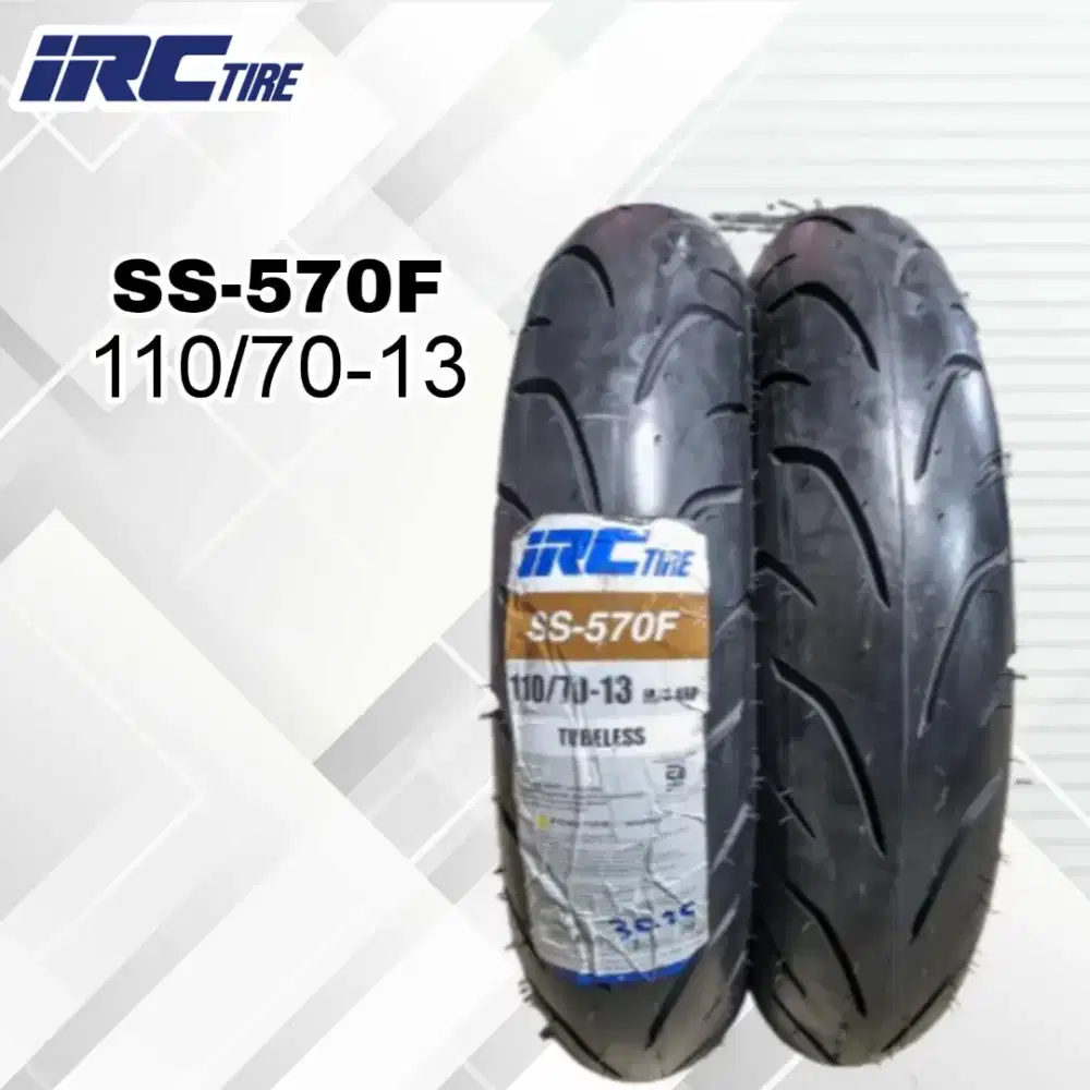 BAN BARU 110/70 R13 IRC TUBBELES