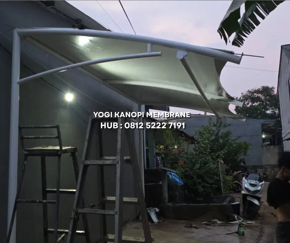 Jasa Pasang Kanopi Membrane Siap Kerja Sesuai Kebutuhan
