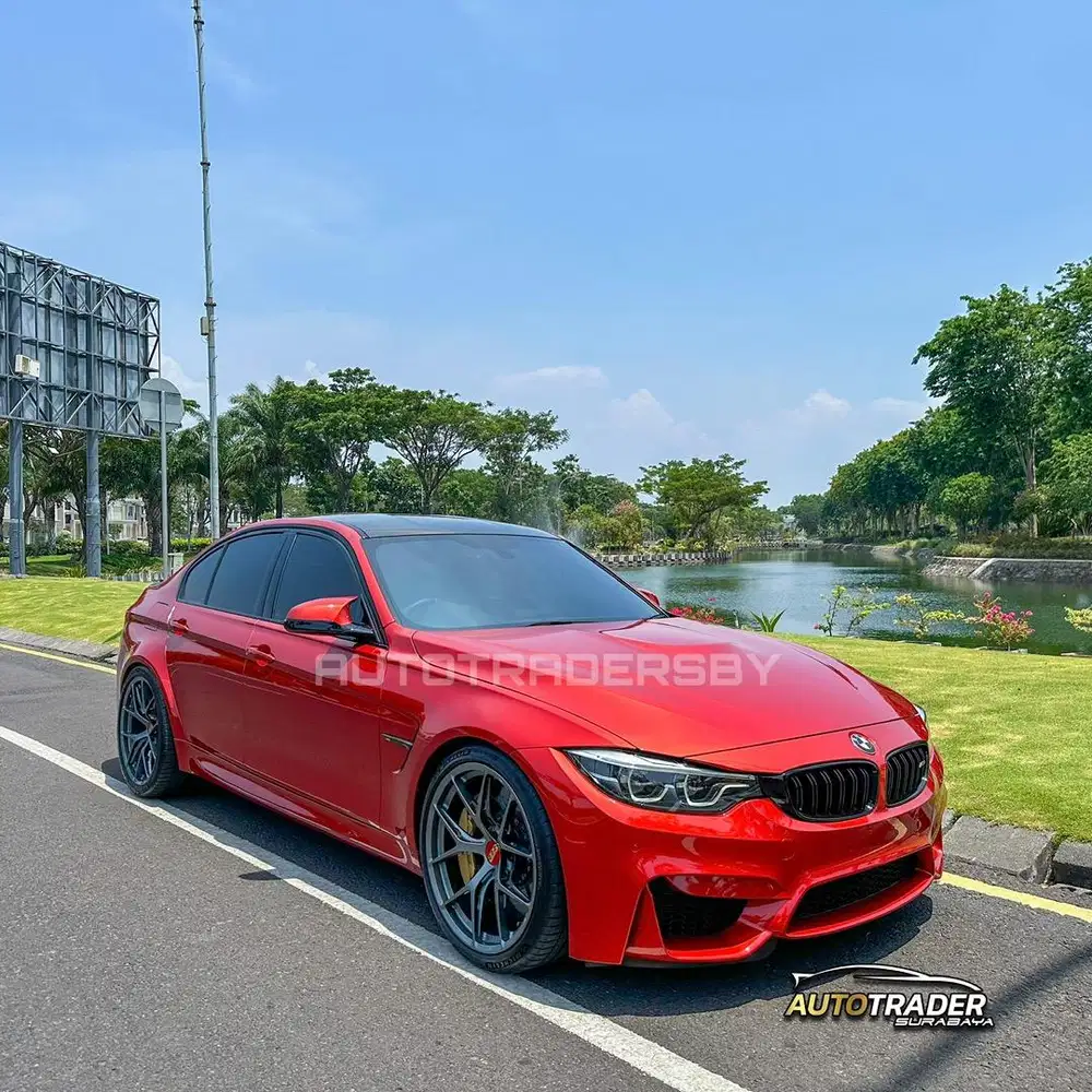 BMW M3 F80 SAKHIR ORANGE BEST CONDITION M3 in INDONESIA !!