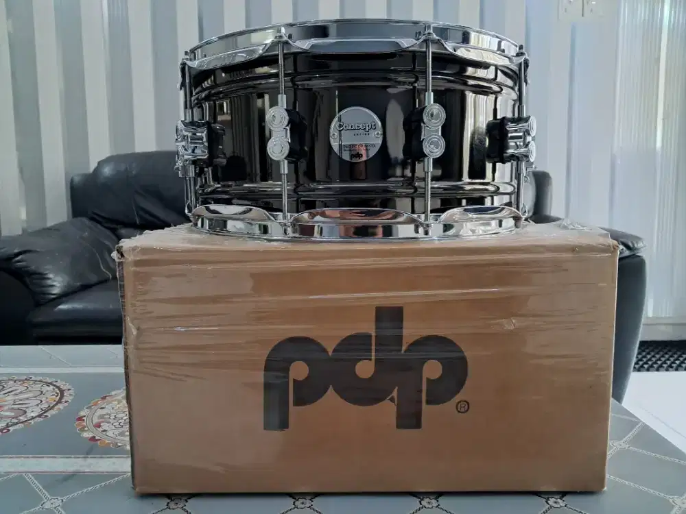 SNARE DRUM PDP BLACK NICKEL