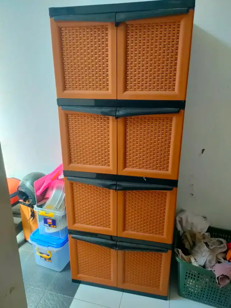 Jual Murah Lemari Plastik 2 Pintu Edisi Pindahan