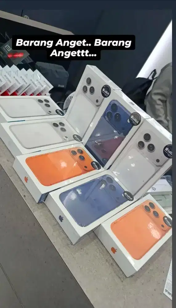 iPhone 17 Pro 256GB & iPhone 17 Pro Max 256GB Ready Stock